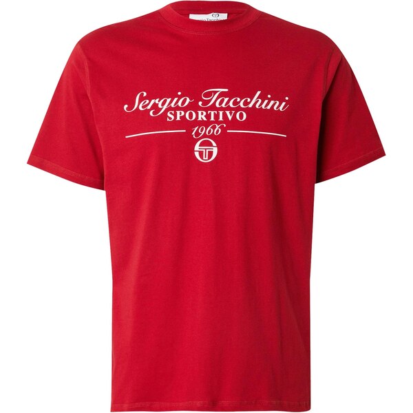 Sergio Tacchini Tričko GENNARO červená / biela 66299001