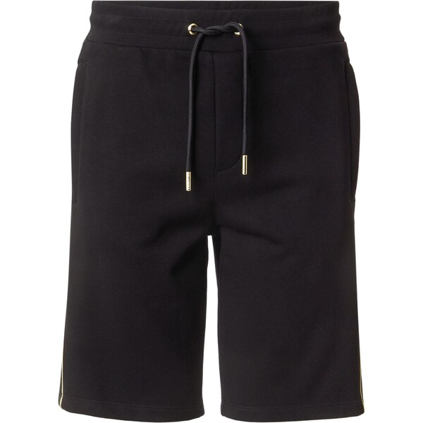 Karl Lagerfeld Nohavice zlatá / čierna 66299016