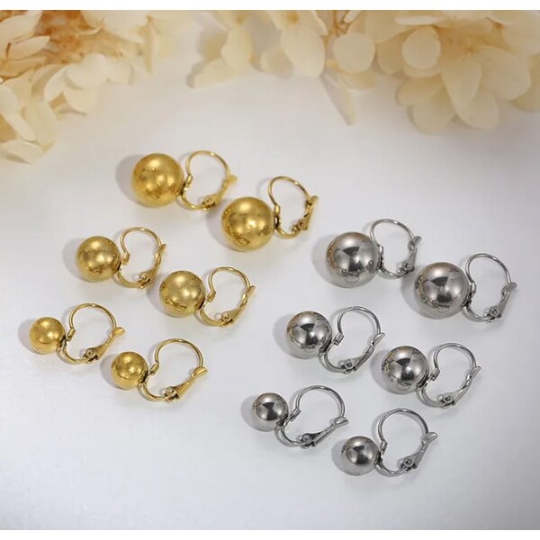 Oceľové náušnice Glare 566 66299462