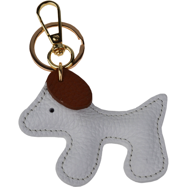 NovaKabelka.sk Kľúčenka Cane Bianco Camel 66301200