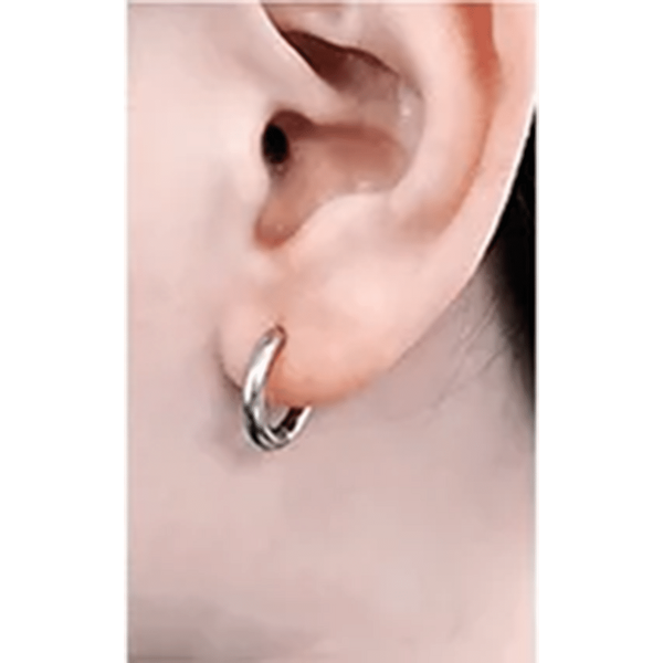 Oceľová náušnica Glare 589 66301369