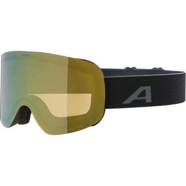ALPINA Penken Quatroflex lyžiarske okuliare, čierna matná, zlatá 66302891