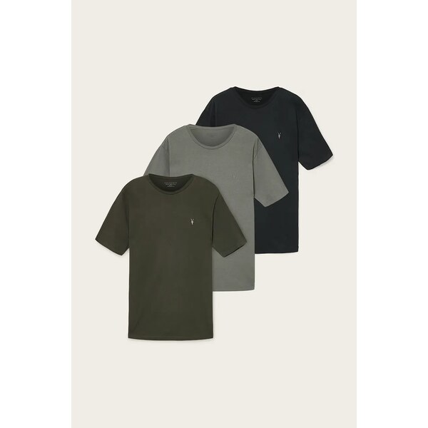 Bavlnené tričko AllSaints BRACE 3-pak 66197629