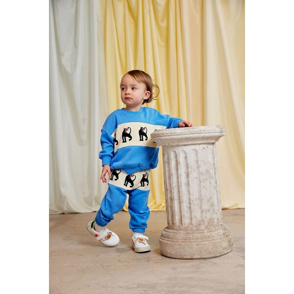 Detské bavlnené tepláky Mini Rodini Panther 66224798