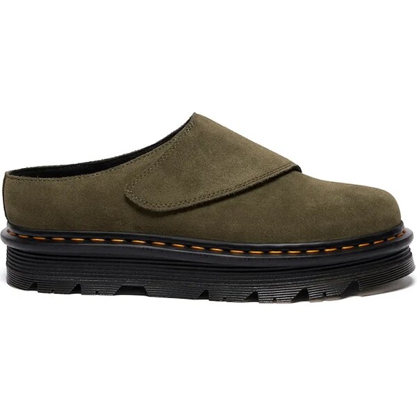 Semišové šľapky Dr. Martens ZebZag AnyWair Mule 66224681