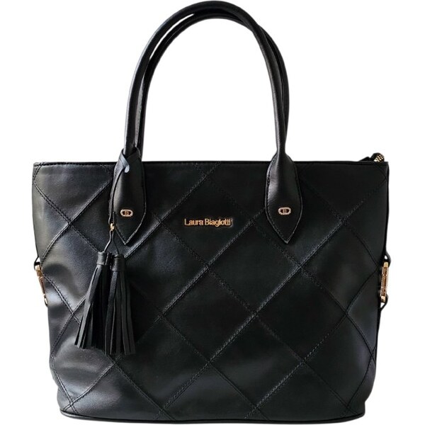 Tote kabelka Laura Biagiotti Jalene Black 66303524