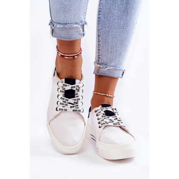 Big Star Shoes Damskie Trampki Memory Foam System Big Star KK276002 66658520