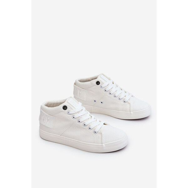 Big Star Shoes Damskie Klasyczne Wysokie Trampki Big Star LL274002 66658684