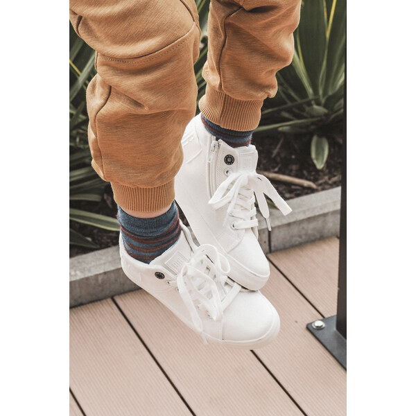 Big Star Shoes Dziecięce Klasyczne Wysokie Trampki Big Star LL374002 66658690