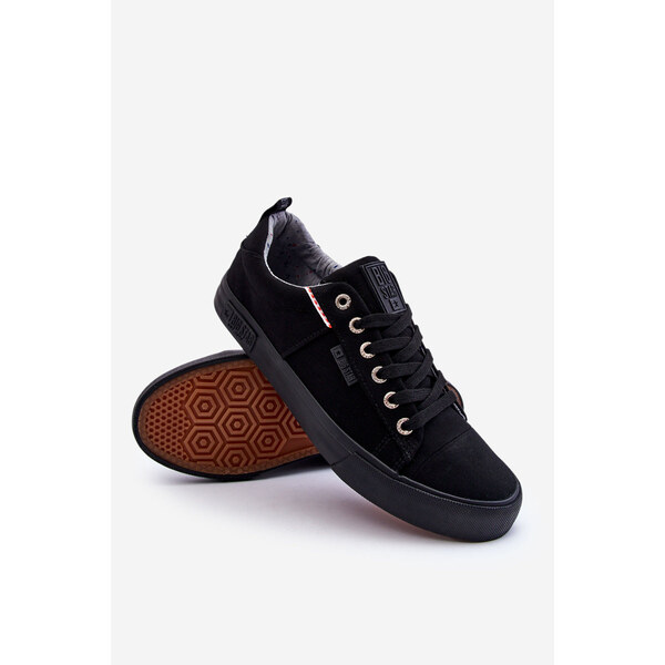 Big Star Shoes Niskie Męskie Materiałowe Trampki Big Star KK174002 66658714