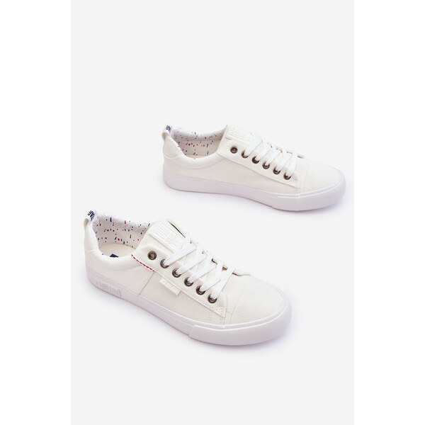 Big Star Shoes Niskie Męskie Materiałowe Trampki Big Star KK174001 66658715