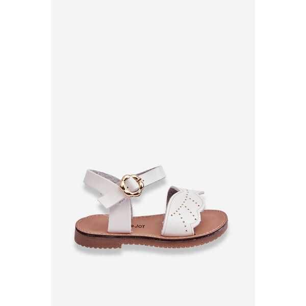 Boto Klasyczne Dziecięce Sandały Białe Izzy 66658967