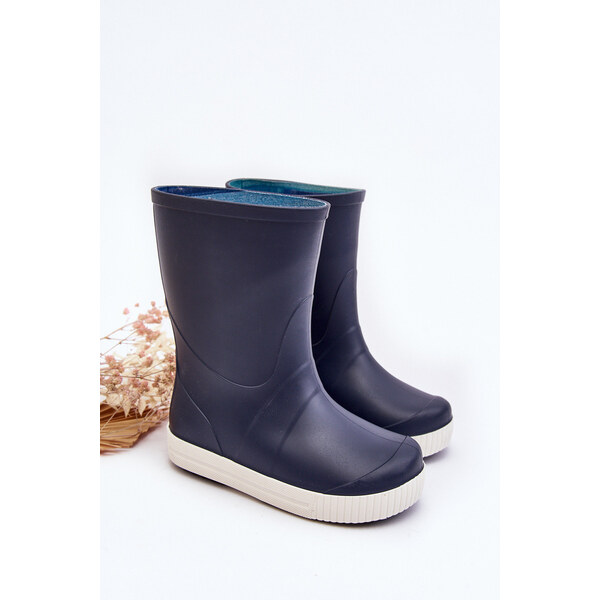 Boto Dziecięce Kalosze Wave Gokids 979 Granatowe 66659500