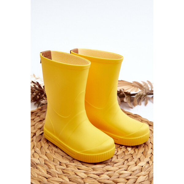 Boto Dziecięce Kalosze Wave Gokids 979 Żółte 66659570