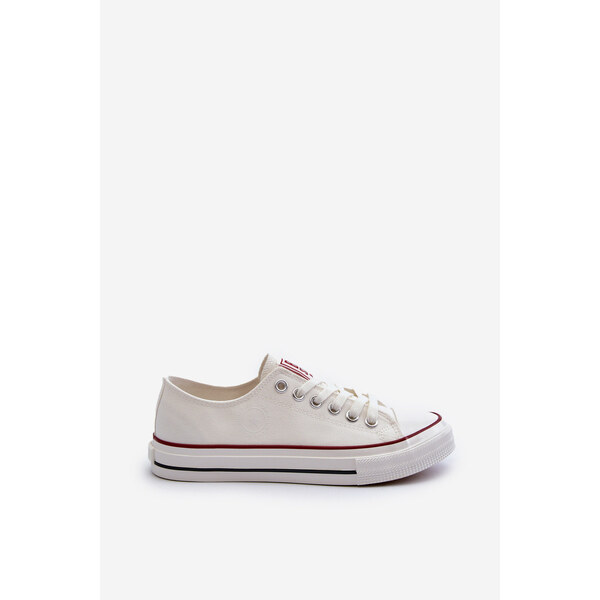 Big Star Shoes Niskie Trampki Męskie Big Star NN174102 Białe 66659979