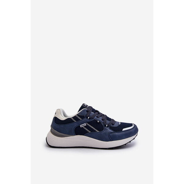 Sneakersy Buty Sportowe Męskie INBLU IU000006 Granatowe 66660105