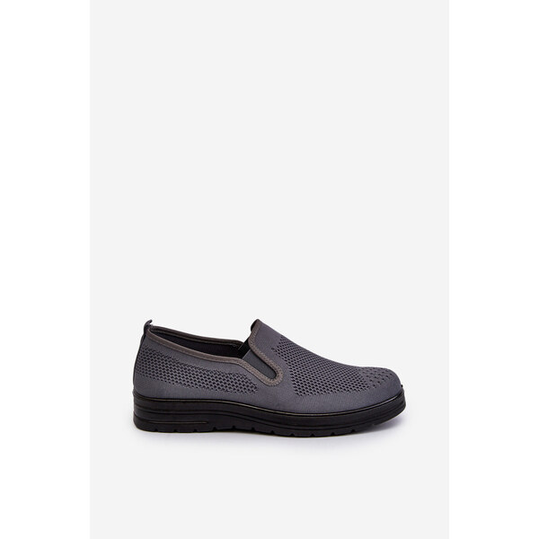 EVENTO Męskie Trampki Tenisówki Szare Nomiji 66660153