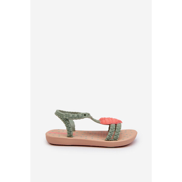 Sandałki Dziecięce Z Sercem 81997 Ipanema My First Baby Zielone 66660205