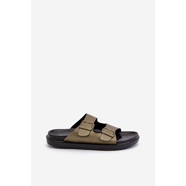 Big Star Shoes Lekkie Klapki Męskie Z Klamrami Big Star NN174592 66660328