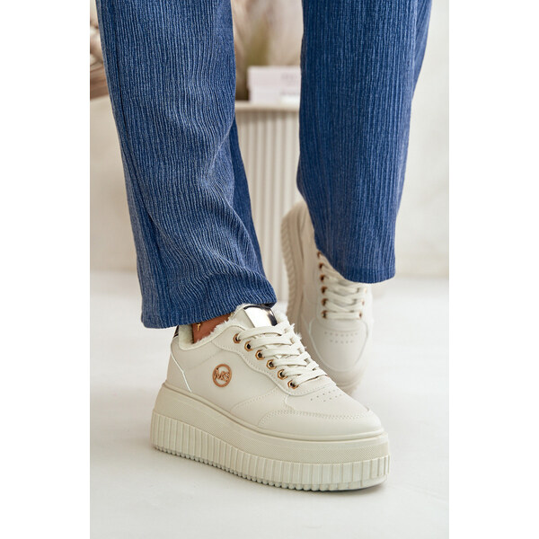 Boto Sneakersy Buty Sportowe Damskie Ocieplane Na Masywnej Podeszwie 66660753