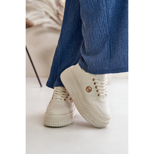 Boto Sneakersy Buty Sportowe Damskie Ocieplane Na Masywnej Podeszwie 66660756