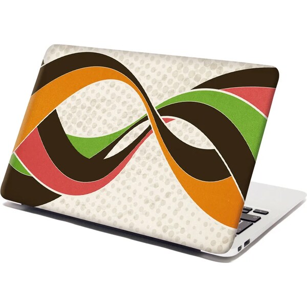 Sablio Samolepka na notebook Retro abstrakcia 65098551