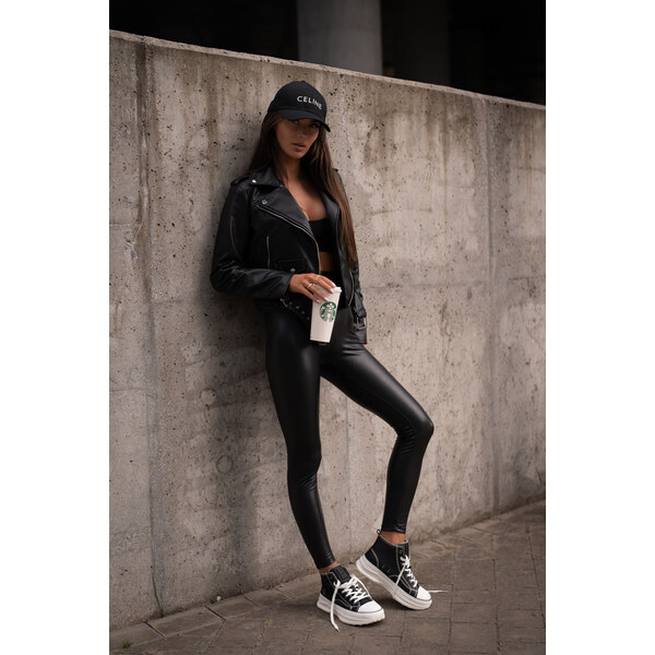 Big Star Shoes Trampki Damskie Na Platformie Eko Skórzane Big Star 66660824