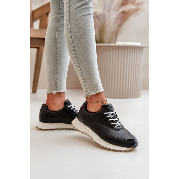 Big Star Shoes Damskie Sneakersy Buty Sportowe Z Eko Skóry Big Star 66660830