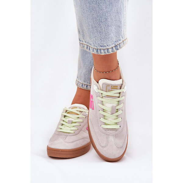 Zamszowe Buty Sportowe Sneakersy Damskie D.Franklin DFSH387005 66662213