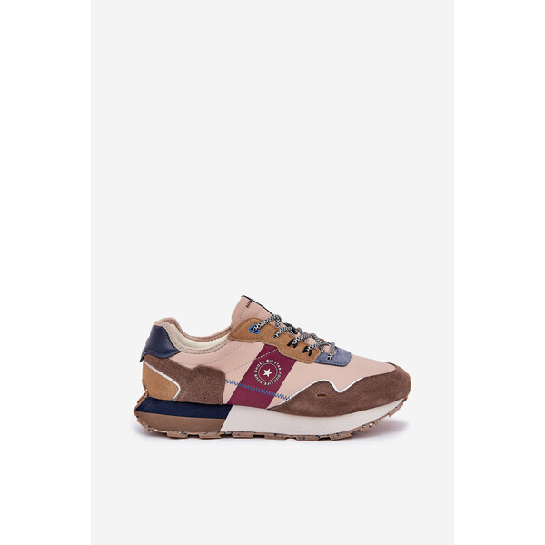 Big Star Shoes Zamszowe Sneakersy Męskie Na Platformie Big Star 66662258