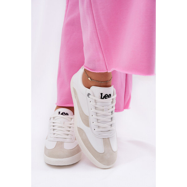 Sneakersy Damskie LEE LIAN WOMEN LOW 50251005.1FG Białe 66662416