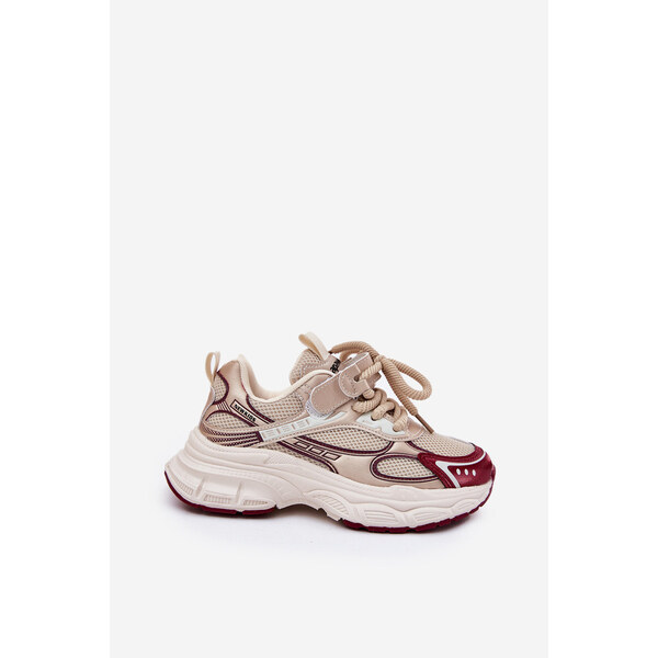 Boto Sneakersy Dziecięce Na Grubej Podeszwie Złote Xairana 66662440