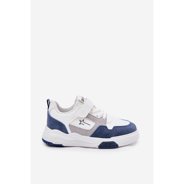 Big Star Shoes Lekkie Sneakersy Dziecięce Big Star RR374053 Biało 66662653