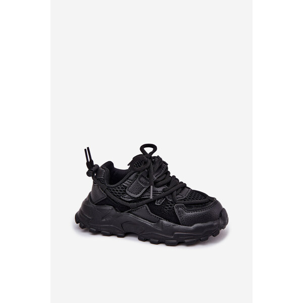 Boto Buty Sportowe Sneakersy Dziecięce Czarne Tilvianea 66663197