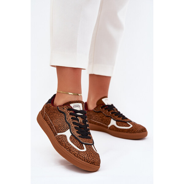 Sneakersy Damskie Daniel Lopez Just Dare SS2D4016 Camel 66663382