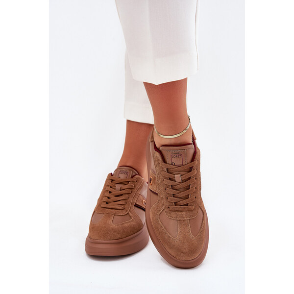 Skórzane Damskie Sneakersy Na Platformie Daniel Lopez Just Dare 66663385