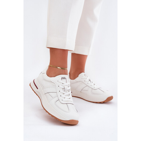 Skórzane Damskie Buty Sportowe Sneakersy Daniel Lopez Just Dare 66663389