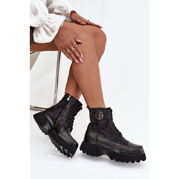 Kesi Dámska obuv Artiker - čierna, platforma 66884189