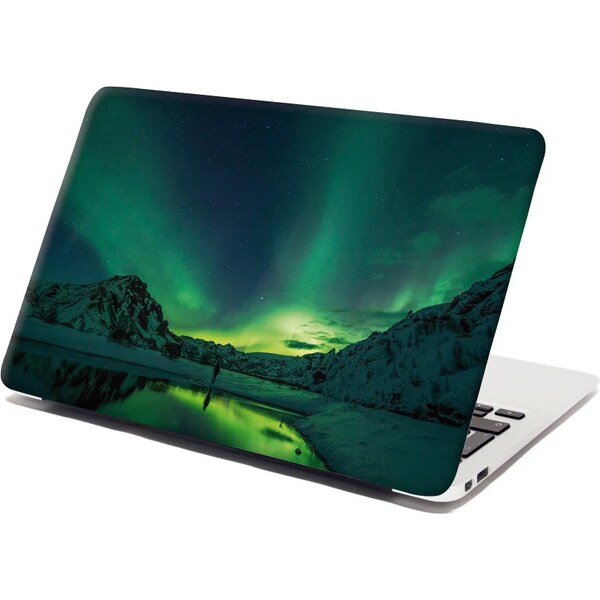 Sablio Samolepka na notebook Zelená žiara 65098773