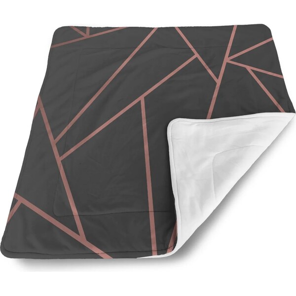 Sablio Dětská Deka pre bábätko Ružové obrazce 60374986