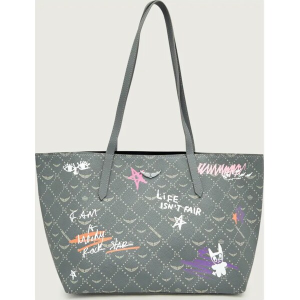 Zadig&Voltaire Shopper kabelka MONOGRAM TAG 66301462
