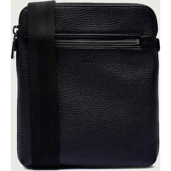 BOSS BLACK Kožená taška na rameno New Crosstown_Envel. 61868547