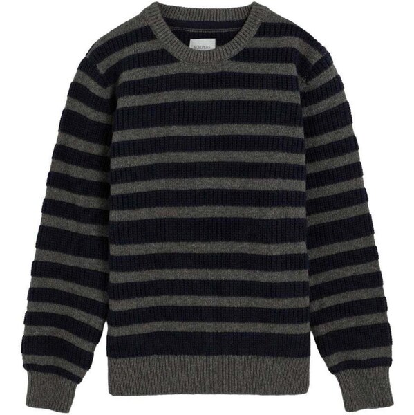 Scalpers Sveter námornícka modrá / tmavosivá 66308153