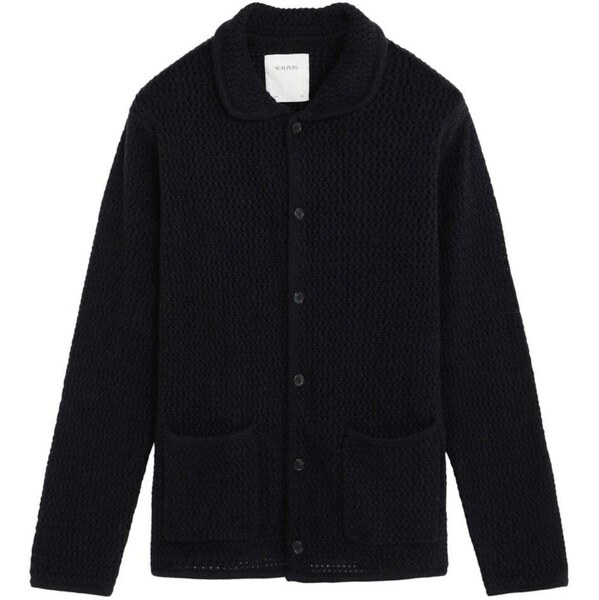 Scalpers Kardigán námornícka modrá 66308188