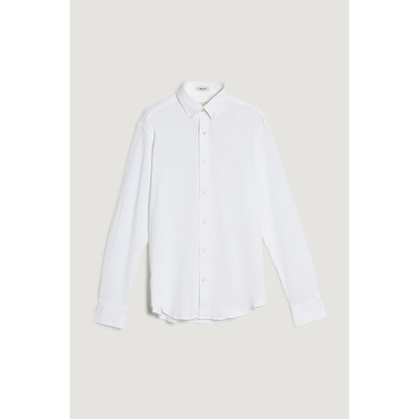 KOŠEĽA GANT REG JERSEY PIQUE STRETCH SHIRT WHITE 65455828