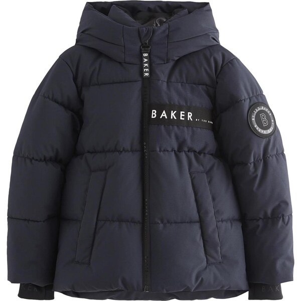 Baker by Ted Baker Zimná bunda tmavomodrá / čierna / biela 66308229