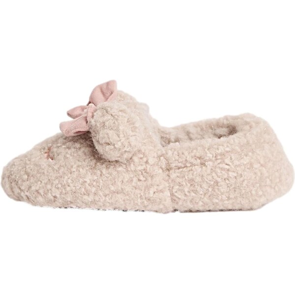 Lipsy Papuče krémová / ružová 66308268