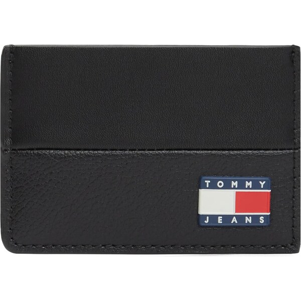 Tommy Jeans Puzdro Heritage červená / čierna / biela 66308292