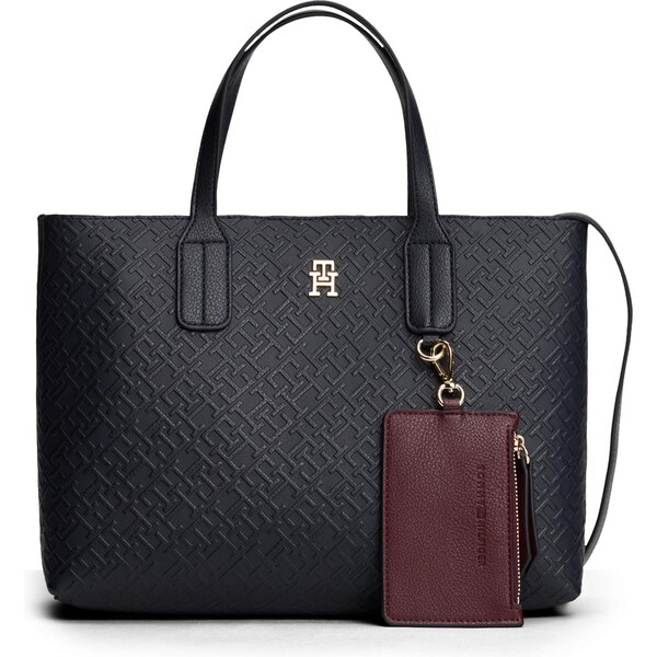 TOMMY HILFIGER Kabelka tmavomodrá / rubínová 66308297