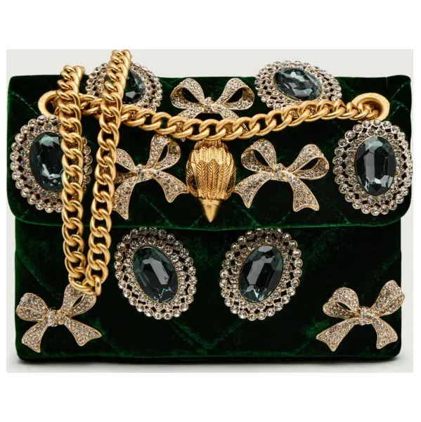 Kurt Geiger Večerná kabelka VELVET MINI KENSINGTON 66306683